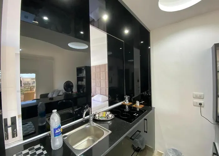 Daire Luxus Designer In Sunny Lakes 2 Ganz Nah Am Zentrum Naama Bay 75 M2 Direkt Am Pool - 2 Bakone Obergeschoss Bis Zu 5 Personen Buchbar